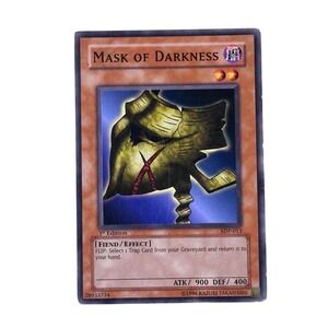 Yu-Gi-Oh! Trading Card Dark Mask of Darkness SDP-013 1st Ed Super Rare